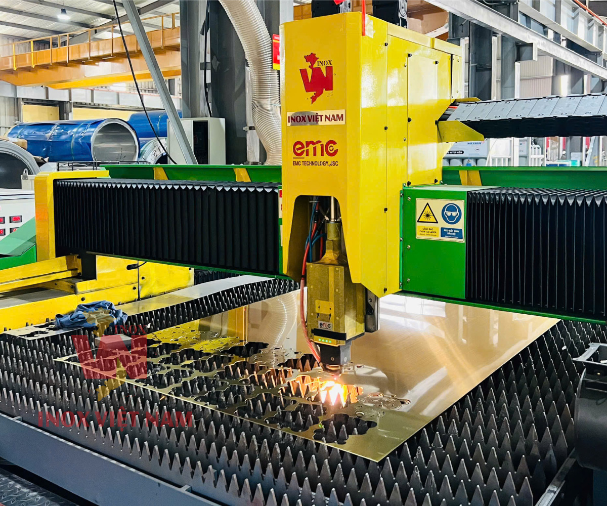 Dịch vụ cắt laser CNC tại Inox Việt Nam