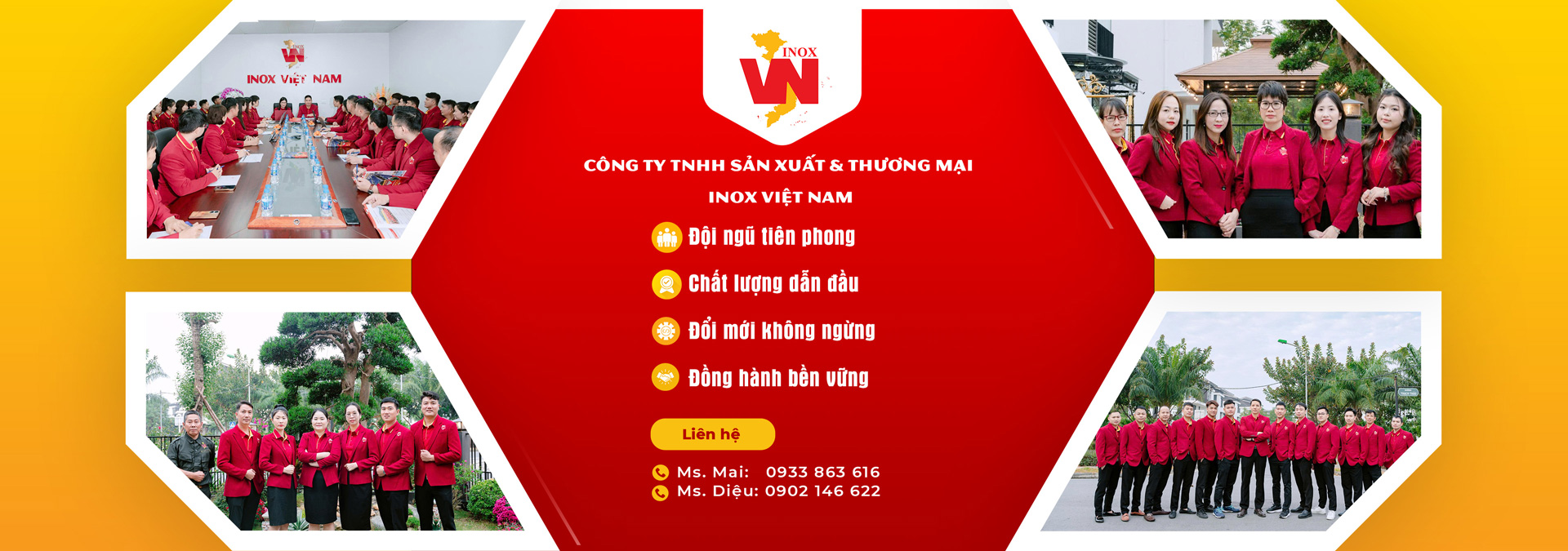 Inox Việt Nam - Công ty TNHH Sản xuất và Thương mại Inox Việt Nam