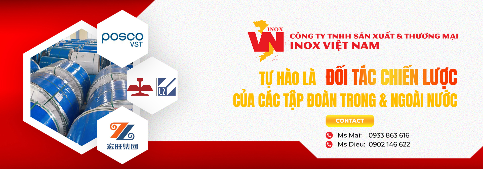 Inox Việt Nam - Công ty TNHH Sản xuất và Thương mại Inox Việt Nam