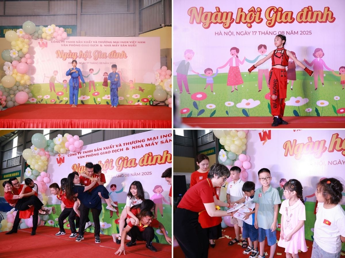 Các hoạt động vui chơi giải trí tại Ngày hội Gia đình