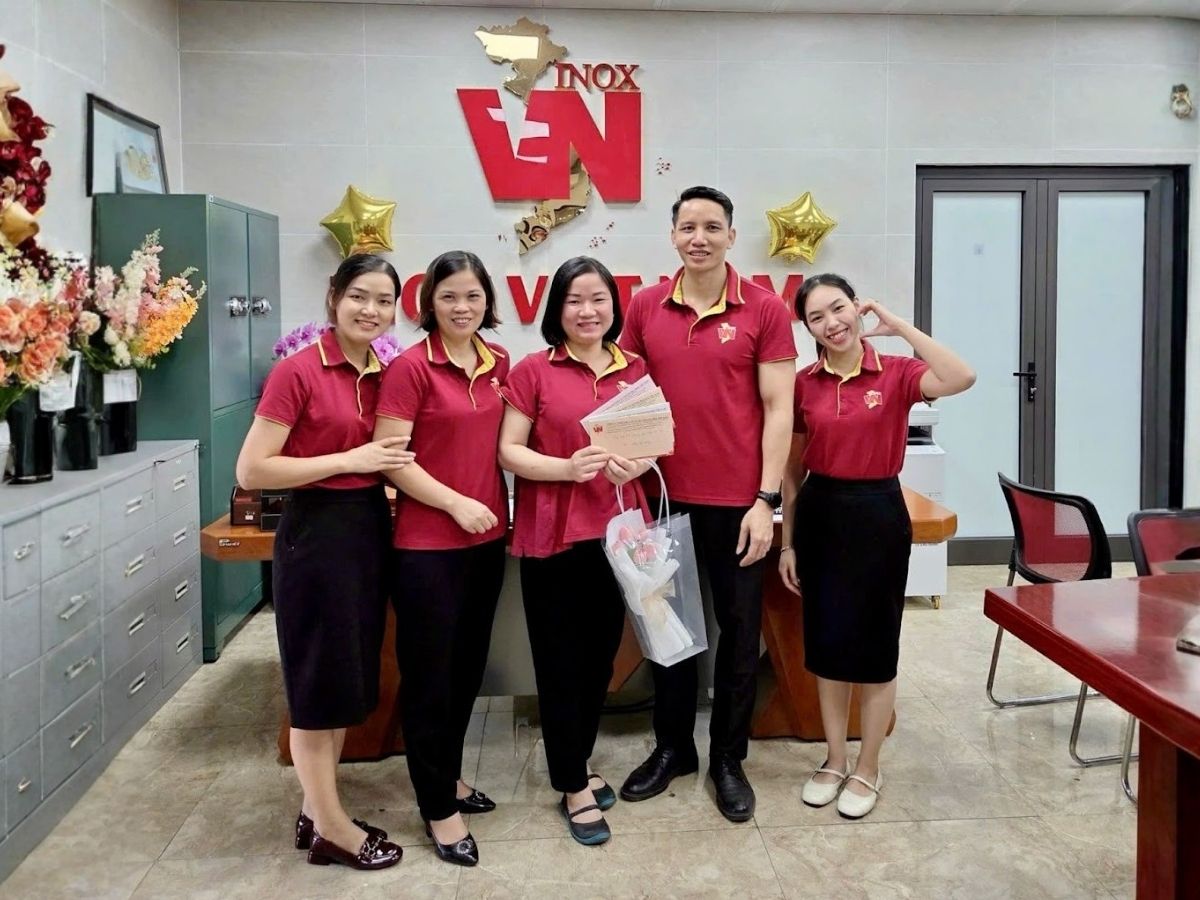 Sinh nhật nhân sự tại Inox Việt Nam