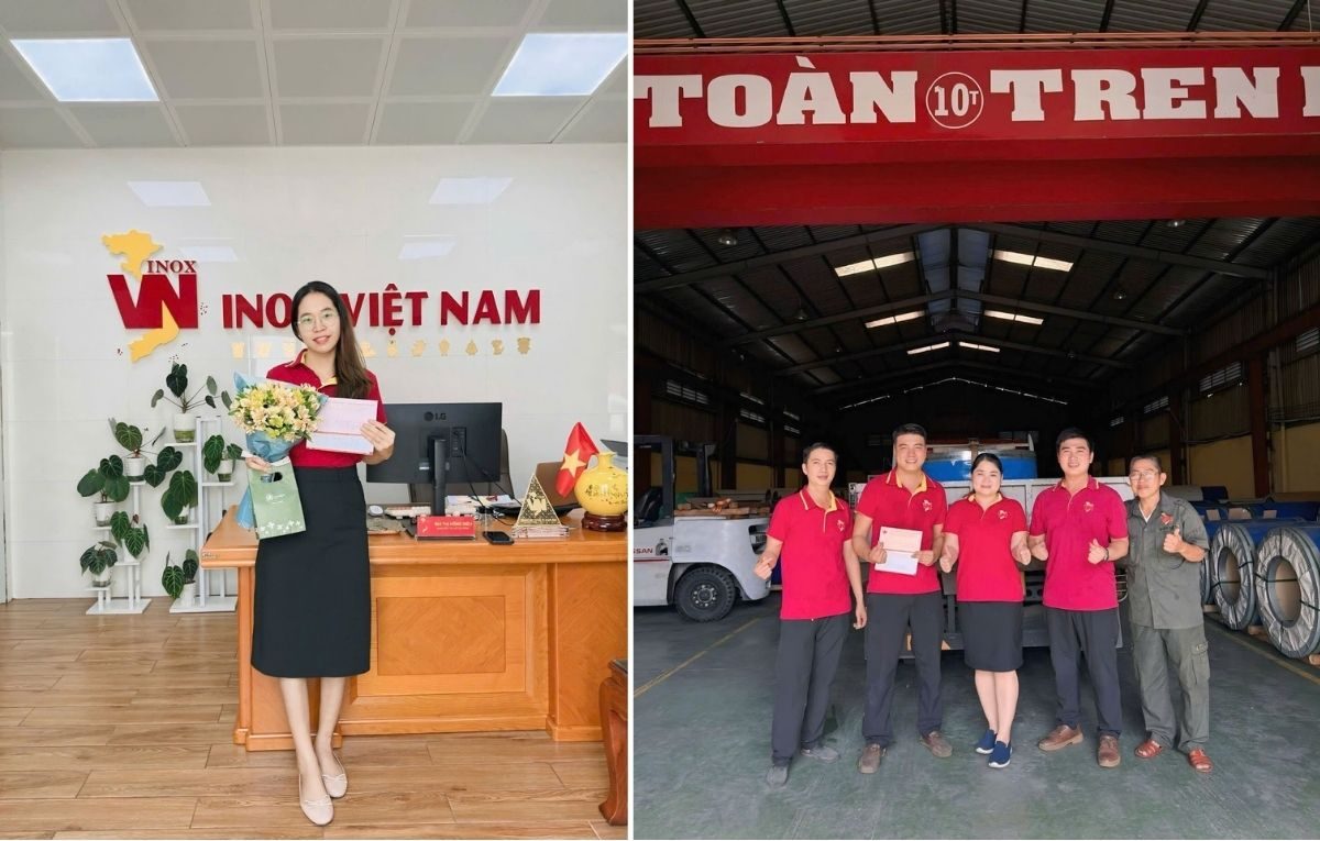 Sinh nhật nhân sự tại Inox Việt Nam