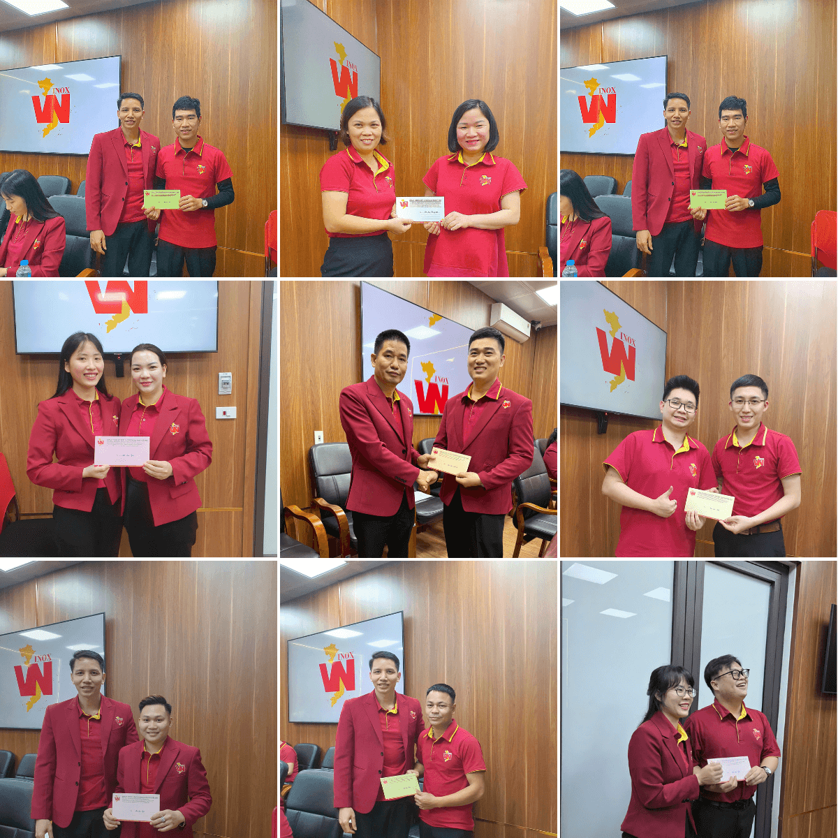 Awarding Outstanding Employees Based on Assessment Results
