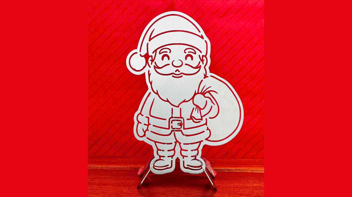 Móc treo ông già Noel mang túi quà