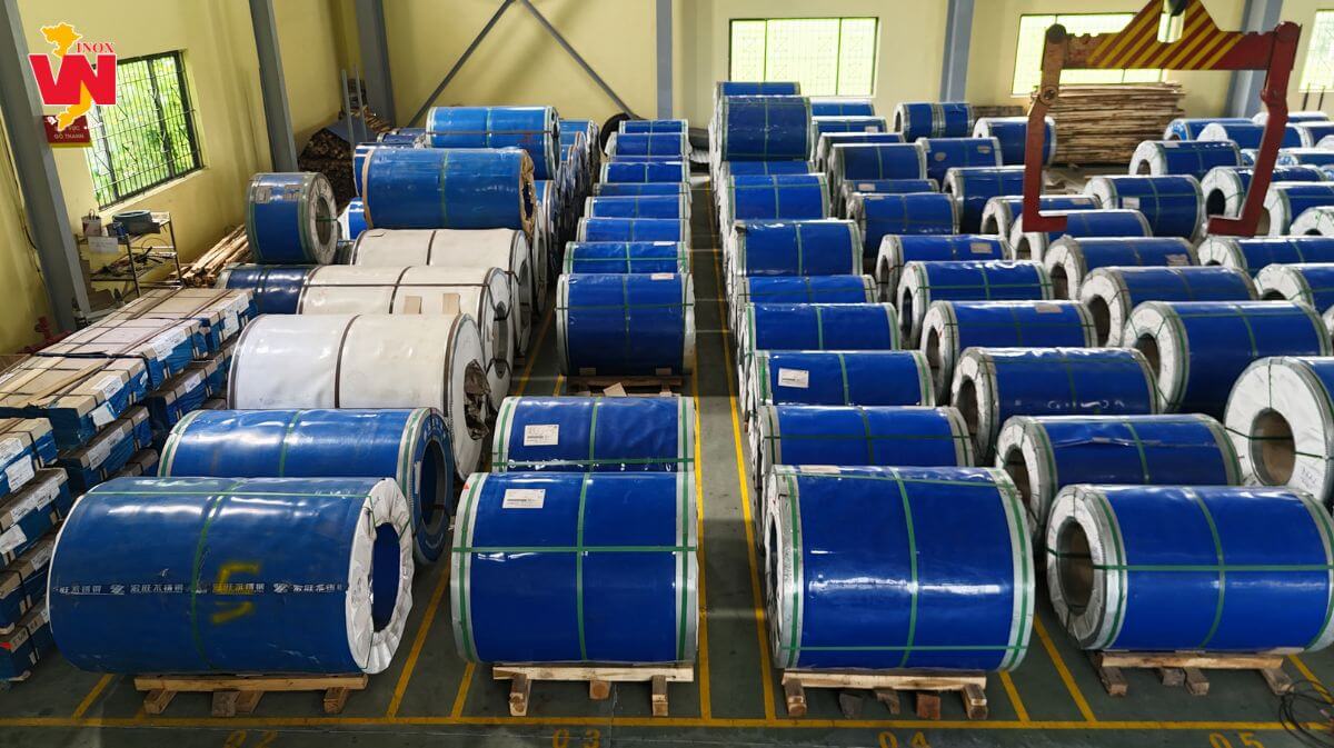Operational process at Inox Viet Nam – the foundation for stability in stainless steel supply and processing