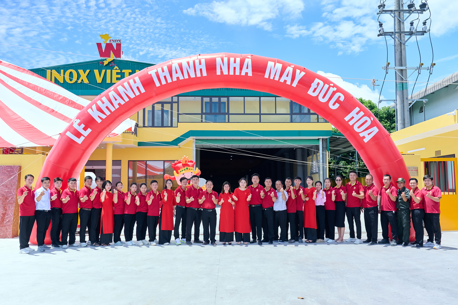 Khanh thanh Nha may Duc Hoa Ho Chi Minh Inox Viet Nam