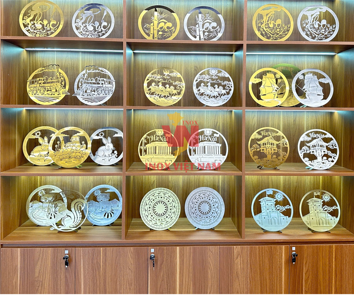 Tranh trưng bày & quà tặng doanh nghiệp inox
