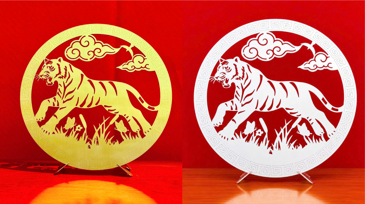 Tranh linh vật Hổ (Dần)