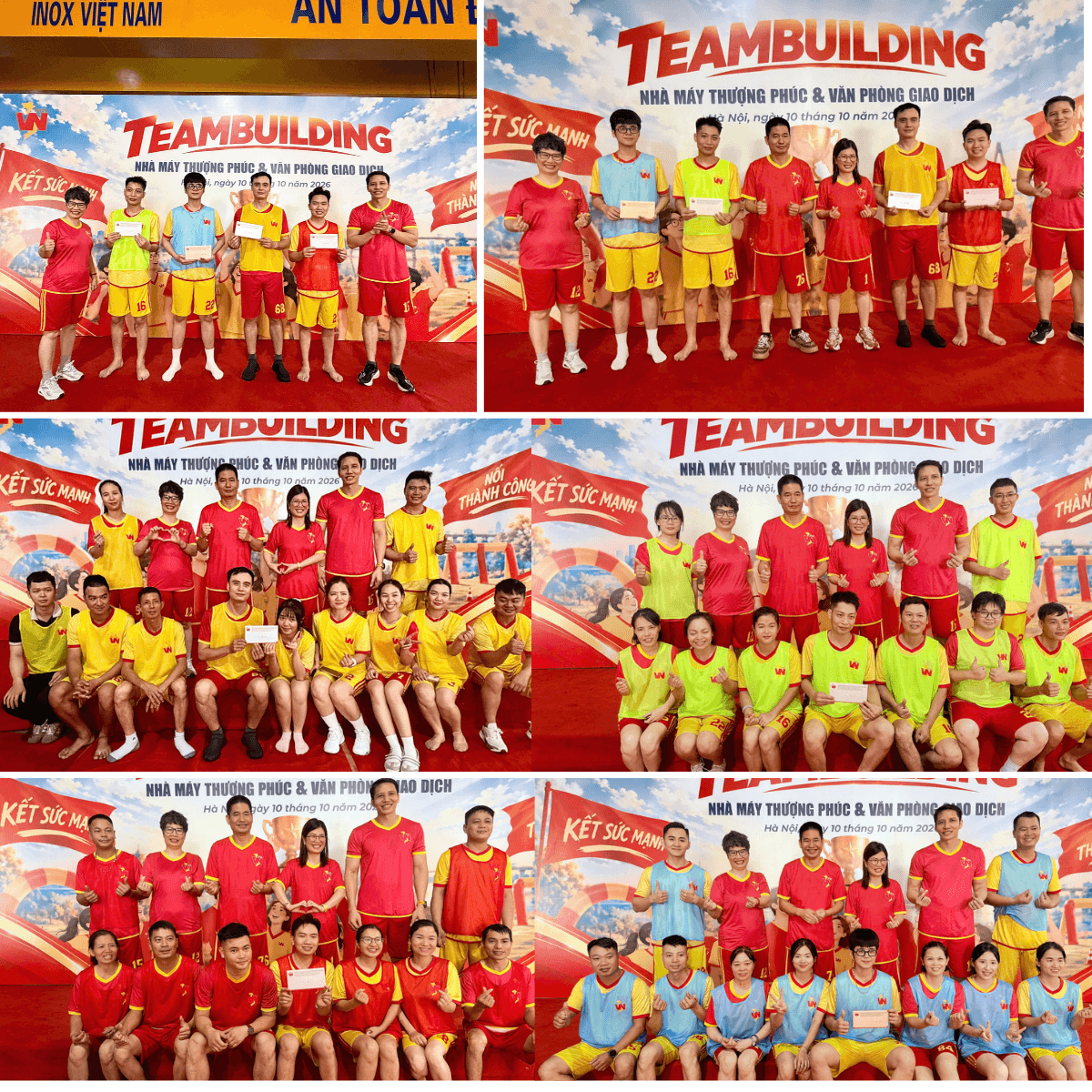 Inox Việt Nam Tổ Chức Teambuilding Quý III/2026 tại Nhà máy Thượng Phúc 