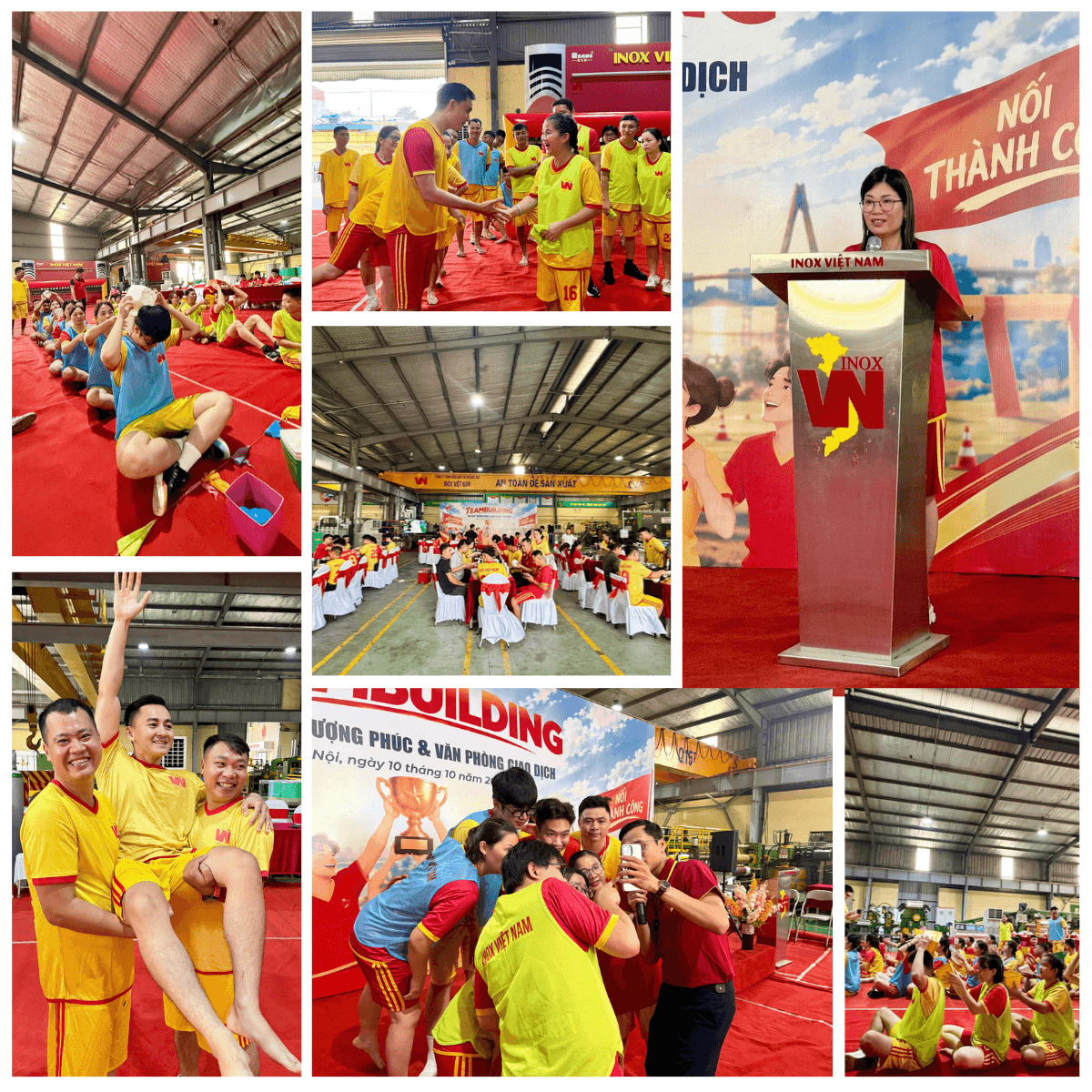 Inox Việt Nam Tổ Chức Teambuilding Quý III/2026 tại Nhà máy Thượng Phúc 